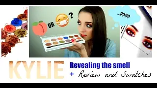Kylie Cosmetics Royal Peach Palette| Review Swatches| CHEMICAL SMELL REVEALED