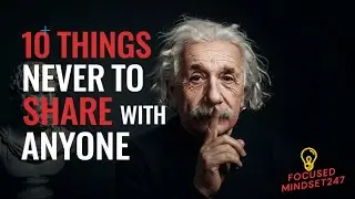 If You Want Power, Stop Telling People These 10 Things. @focusedminsdet247