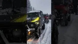Gpsy full snow fall ride in Manali #automobile #4x4 #snow #gpsy #offroad #trending #popular #help