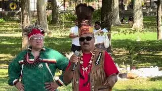 Treaty of Shackamaxon at Penn Treaty Park ~ Land Acknowledgement