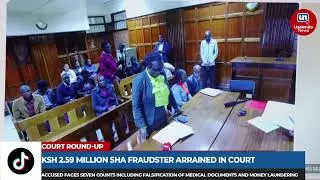 Ksh 2 59 Million Sha Fraudster Arrained In Court