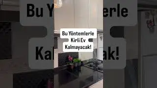 Kirli ev kalmasın #temizlik #temizliksırları