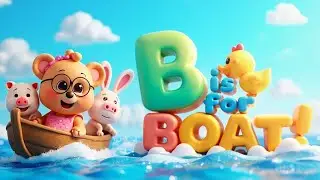 B is for Boat! ⛵ | Learn to Spell &ldquo;Boat&rdquo; | ABC Song with Mama Ou