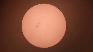 Soleil - Explore Scientific 127 ED - 5 D&eacute;cembre 2025