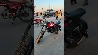 Honda CG 125 transformation, on display at PakWheels Peshawar Auto Show 2025!
