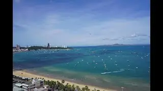 Pattaya Beach Road CAM, - links to  Air Quality, Weather