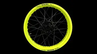 Supermoto Radsatz von Haan Wheels Glow Yellow | Diller Powerparts