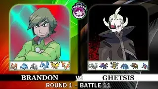 Pok&eacute;Para League | Brandon vs Ghetsis | Round 01 - Battle 11