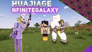 МОД НА СТАНДЫ ИЗ ДЖОДЖО МАЙНКРАФТ 1.12.2 | HuajiAge InfiniteGalaxy | КРАТКИЙ ОБЗОР МОДА