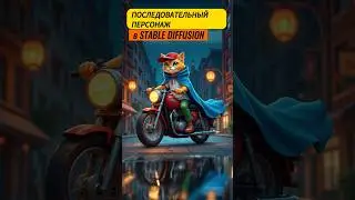 Создаём последовательного персонажа в Stable Diffusion 🔥Скоро 🔥 #comfyui #automatic #shorts #sd