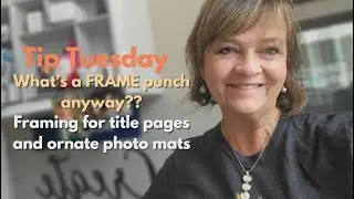 How to Use Frame Punches as Border Punches | Scrapbooking Tips with Beckie Belote