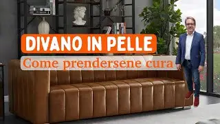 Divano in pelle. Come prendersene cura.