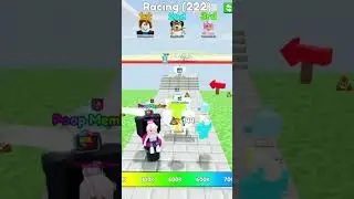 jump out of the toilet Fart Race roblox #shorts #game