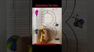 Easy alphabets writing ✍️ #ytshorts #viralshort #learning #viralvideo #drawing #
