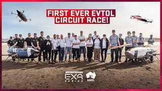 COMPLETED | First EVER flying car circuit race | AIRSPEEDER: EXA Series