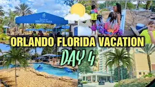 ☀️FLORIDA FAMILY VACATION DAY 4 | WATER PARK | REUNION RESORT KISSIMMEE FL 🌴