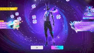 I Finally Won the Galactic Bunny in Free Fire! 🐰🔥 | RIP my diamonds 😭😭 