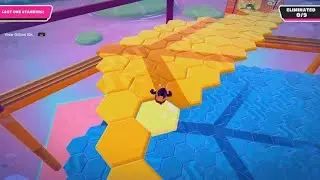 Fall Guys. Hex-a-Gone Low Gravity. How Did I Survive That?