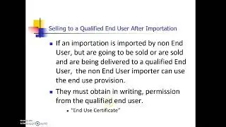ITA511 End Use