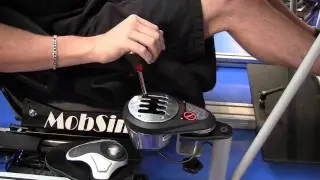 Jordan Tresson plays to RFactor during the 