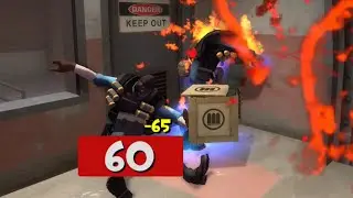 TF2: Casual Sniper enjoyer murders wild demoman. #shorts