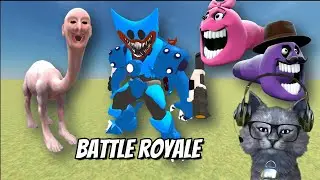 Hungry Worms & Brainrot Manusia Onta Battle Royale - Nextbots In Playground mod Indonesia