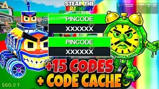 NEW +15 CODES TOXIC + Code CACH&Eacute; Steal the Brainrot