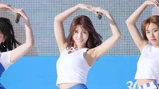 [4K] [170514] TWICE 트와이스 (MOMO 모모) - CHEER UP 치어업 (포카리스웨트 블루런 @ 서울대공원) 직캠/Fancam by PIERCE