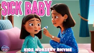 Sick Baby Song | Flu season special | Punjabi nursery rhyme and kids song
