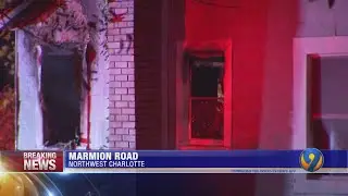 Firefighters control blaze in 10 minutes at northwest Charlotte home