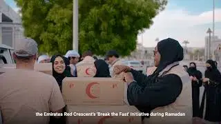 Al Masaood Employees Volunteering with Emirates Red Crescents 'Break the Fast' Initiative