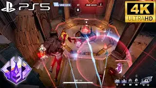 Marvel Rivals Scarlet Witch: соревновательный геймплей — Сближение в Центральном парке (PS5 4K)