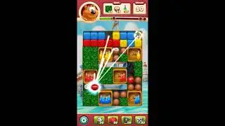 Toon Blast Level 8244 - NO BOOSTERS 🐻🐺🐱 | SKILLGAMING ✔️