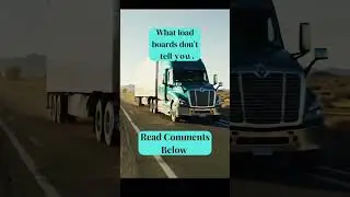 What load boards don&rsquo;t tell you  #drivecoresolutions #owneroperator #dispatch #trucking