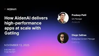 How AidenAI delivers high-performance apps at scale with Gatling