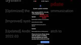 Oneplus 9/9 Pro latest software update | March Security Patch | C.47