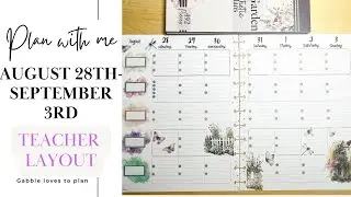 Plan with me and Cassthetic Plans - Teacher Edition
