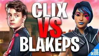 MSF Clix 1 VS 1 Blakeps | Creative 1v1 *INSANE 1v1 BUILDFIGHTS*