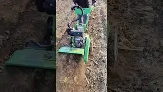 Diesel self-propelled micro-tiller, multi-functional tiller suitable for various terrains, rotar