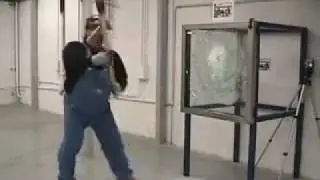 Hurricane Impact  Window Test