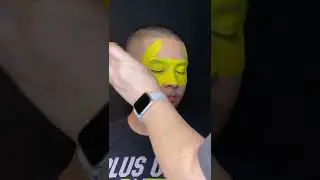 Fast Facepaint Pikachu mask￼