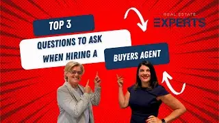 Top 3 questions to ask when hiring a buyers agents!