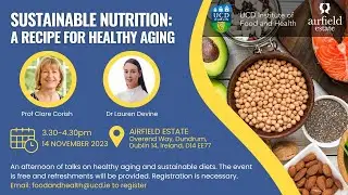 Sustainable Nutrition: A Recipe for Healthy Aging