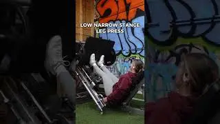 Low Narrow Stance Leg Press