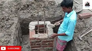 Toll Column Work | Masonry & Construction |মজবুত কলাম, মজবুত ঘর 💪#columncasting #construction 