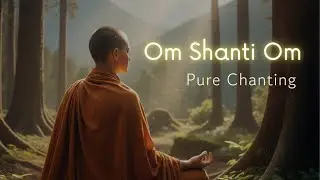 Pure OM SHANTI OM chanting #VoiceOnly #528hz #femaleversion  Peace & Inner Stillness