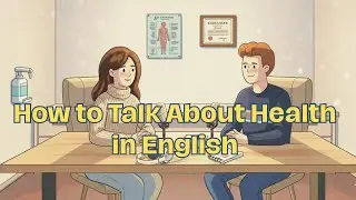 How to Talk About Health in English | Easy A2 Conversation with Doctor, Exercise & Food