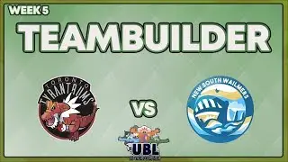 TORONTO TYRANTRUMS VS NEW SOUTH WAILMERS | TEAMBUILDER | UBL D-League W5