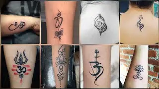 Om theme tattoo designs | unique om tattoo designs for tattoo lovers