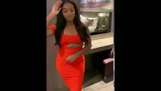 Red Halter Backless Mini Bandage Dress PP19129-Red